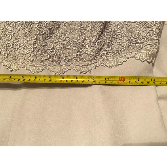 Vintage Celine New York Lilac Long Formal Evening Gown Dress Junior Sz 7/8 Lined - Picture 12 of 12